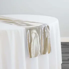 10pcs - Bridal Satin Table Runner 14"x108" - Banana 181