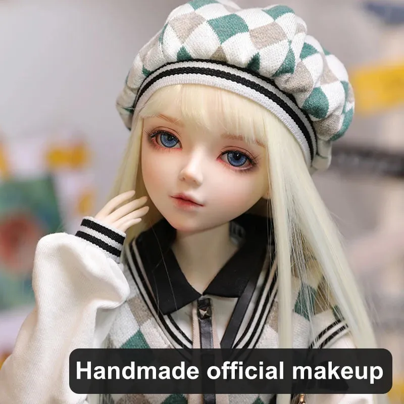 60cm BJD Doll for Girls | Designer Makeup, Rotatable Two-Colored Eyes, 1/3 Scale, Perfect Gift