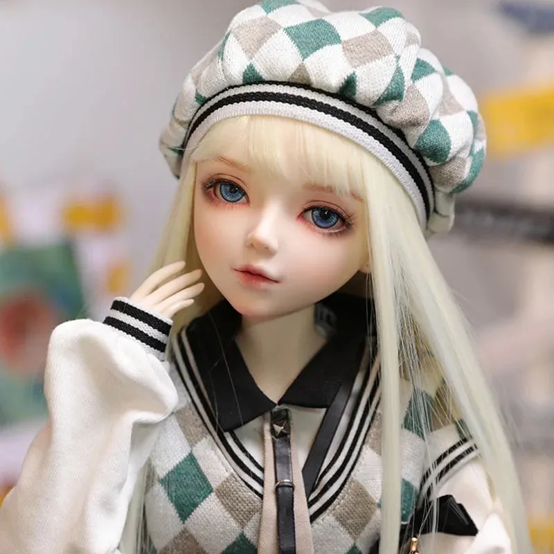 60cm BJD Doll for Girls | Designer Makeup, Rotatable Two-Colored Eyes, 1/3 Scale, Perfect Gift