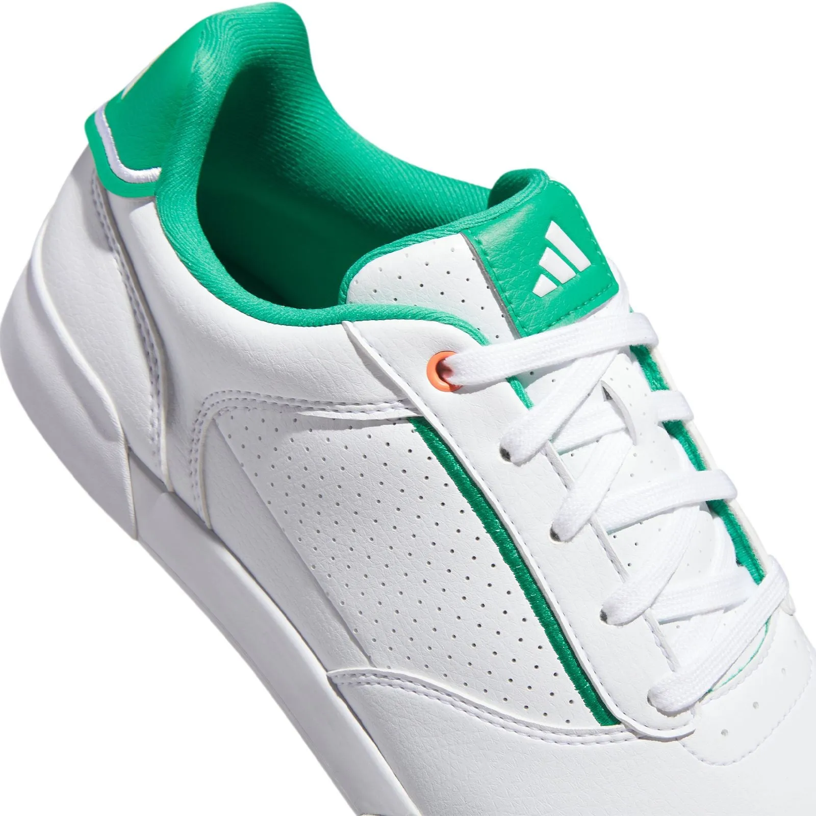 Adicross Retro Shoes White/Court Green/Coral Fusion - AW23