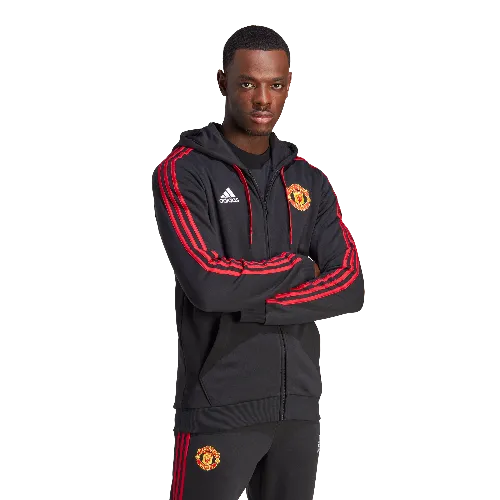 Adidas Men's Manchester United 23/24 DNA Full Zip Hoodie