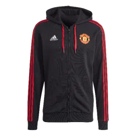 Adidas Men's Manchester United 23/24 DNA Full Zip Hoodie