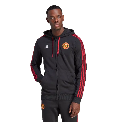 Adidas Men's Manchester United 23/24 DNA Full Zip Hoodie