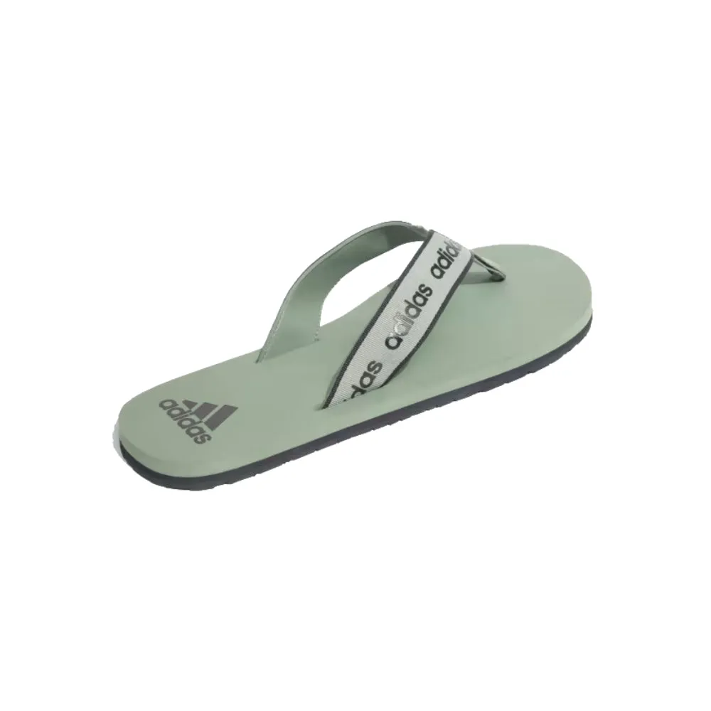 Adidas Men's Snozo Beach M Flip Flops Slipper (Silver Green/Core Black)