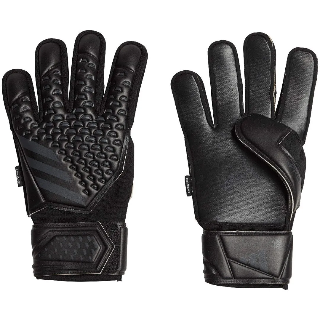 Adidas Predator Match Fingersave Goalkeeper Gloves Black Hy4076