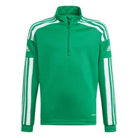 Adidas Squadra 21 Training Top Youth Sweatshirt Green Gp6471 116Cm