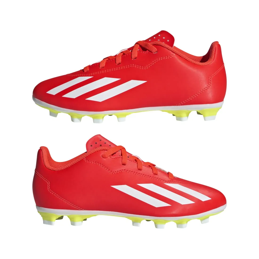 Adidas X Crazyfast Club Flexible Ground Junior Football Boots Red