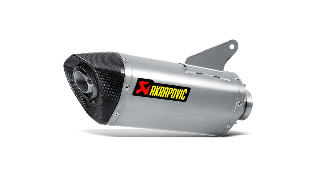 Akrapovič - Ducati Hypermotard 2014 Slip-On Exhaust (Titanium)