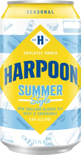 Beer Harpoon Cans 12pk Summer Style