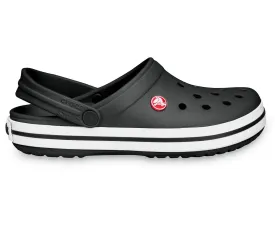 Crocs Crocband Clogs Unisex Black, White