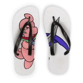 Curswordsman Kids Flip Flops