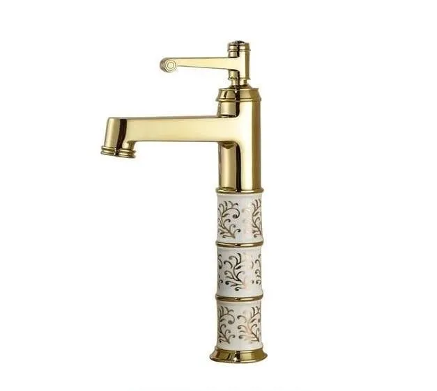 Elegant Basin Bathroom Single Handle Faucet