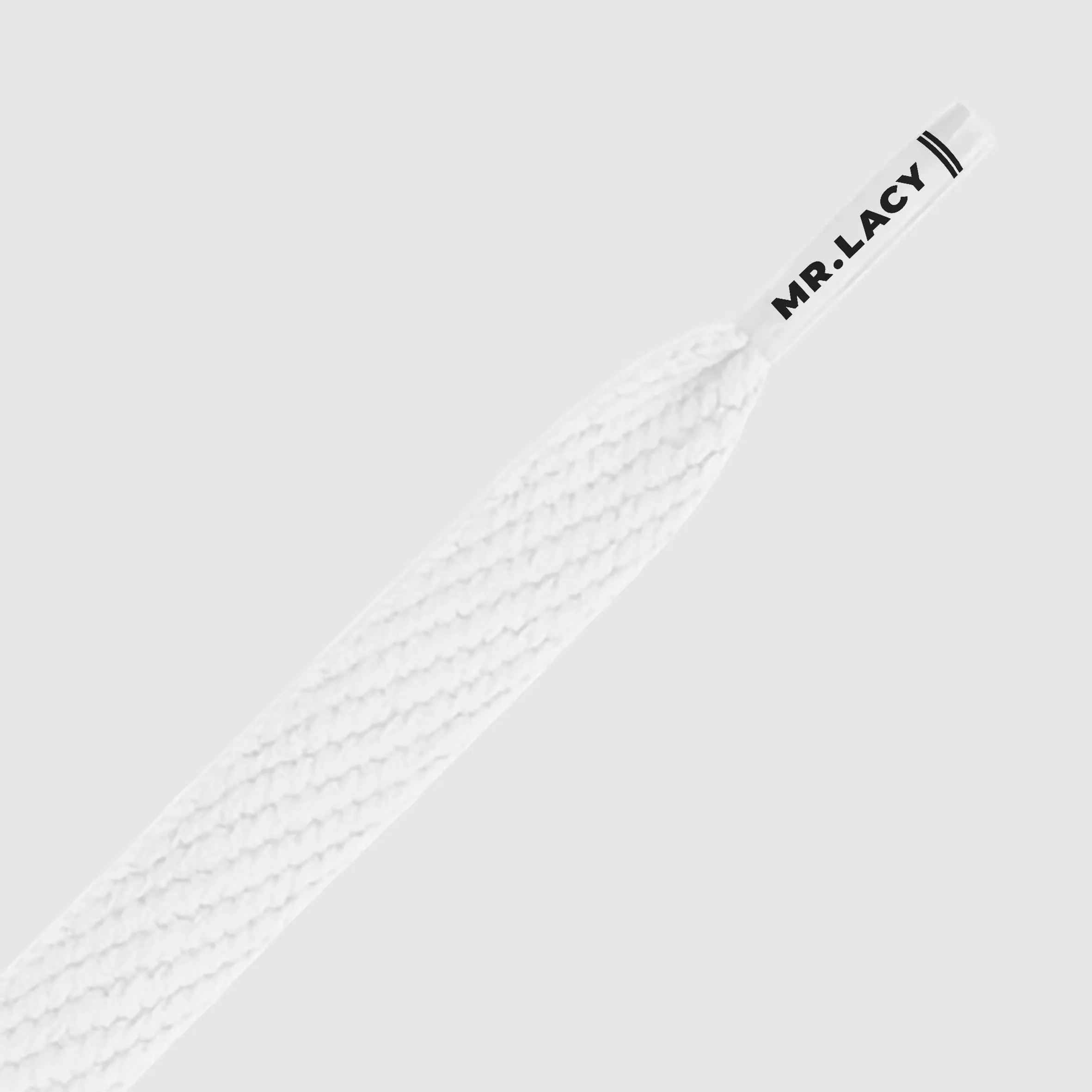 Flatties Shoelaces · White