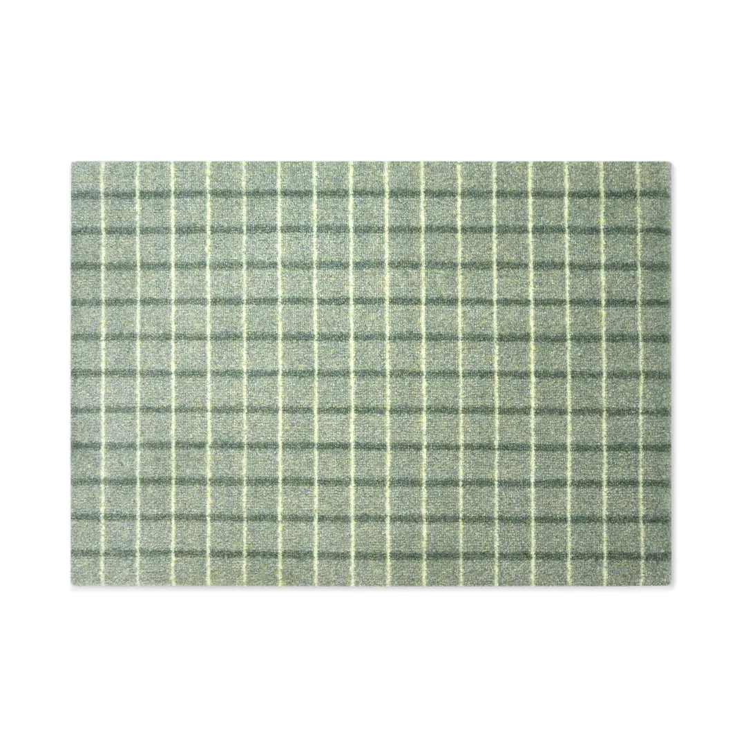 Grid Floor Mat - Matcha Lemon