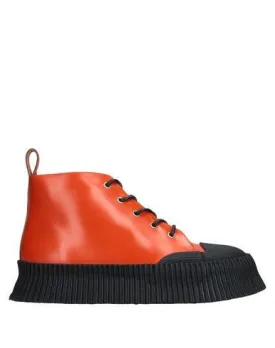 Jil Sander Man Ankle boots Orange 8 UK