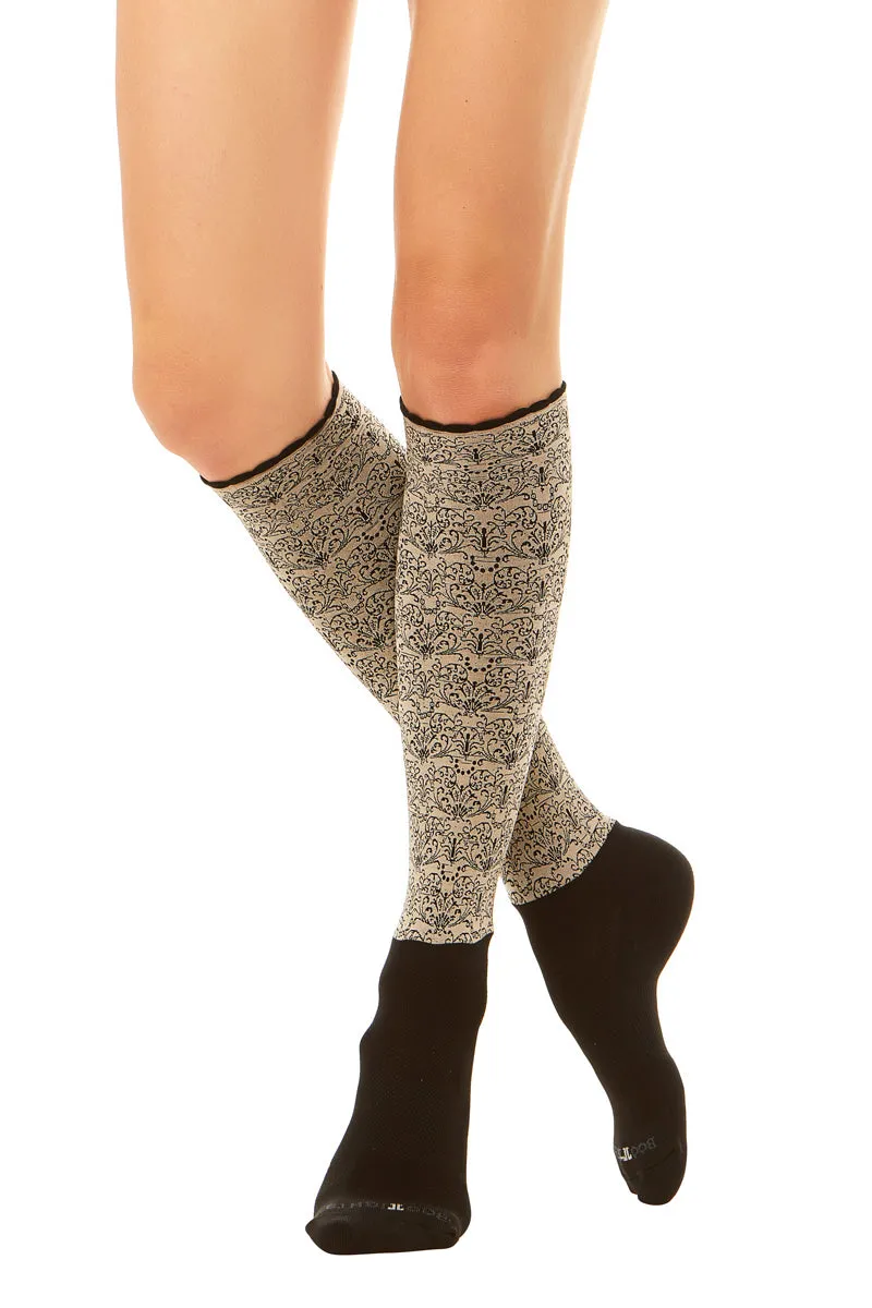 Lily Filigree Knee Hi's - Socks