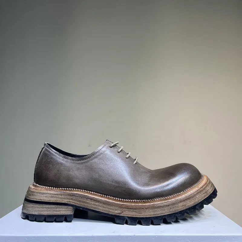 Men's Washed Oxford Shoes