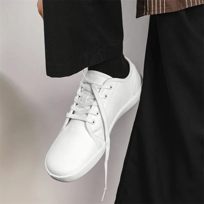 Minimalist Leather Barefoot Sneakers