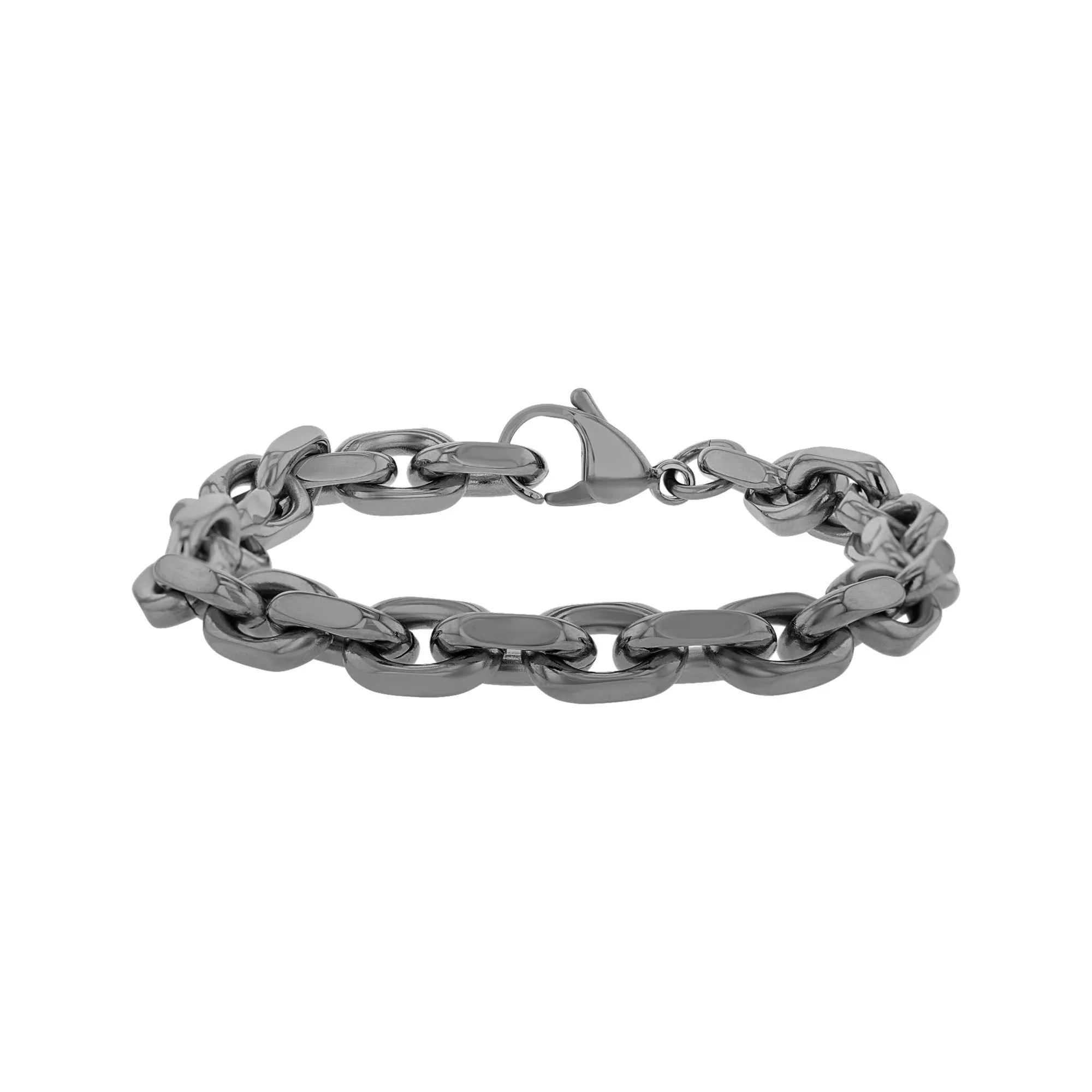 Neptune Stainless Steel Anchor Link Chain Bracelet