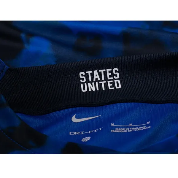 Nike United States Long Sleeve Away Jersey 22/23 (Bright Blue/White)