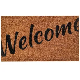 Ninamar Door Mat Welcome Natural Coir - 29.5 x 17.5 inch