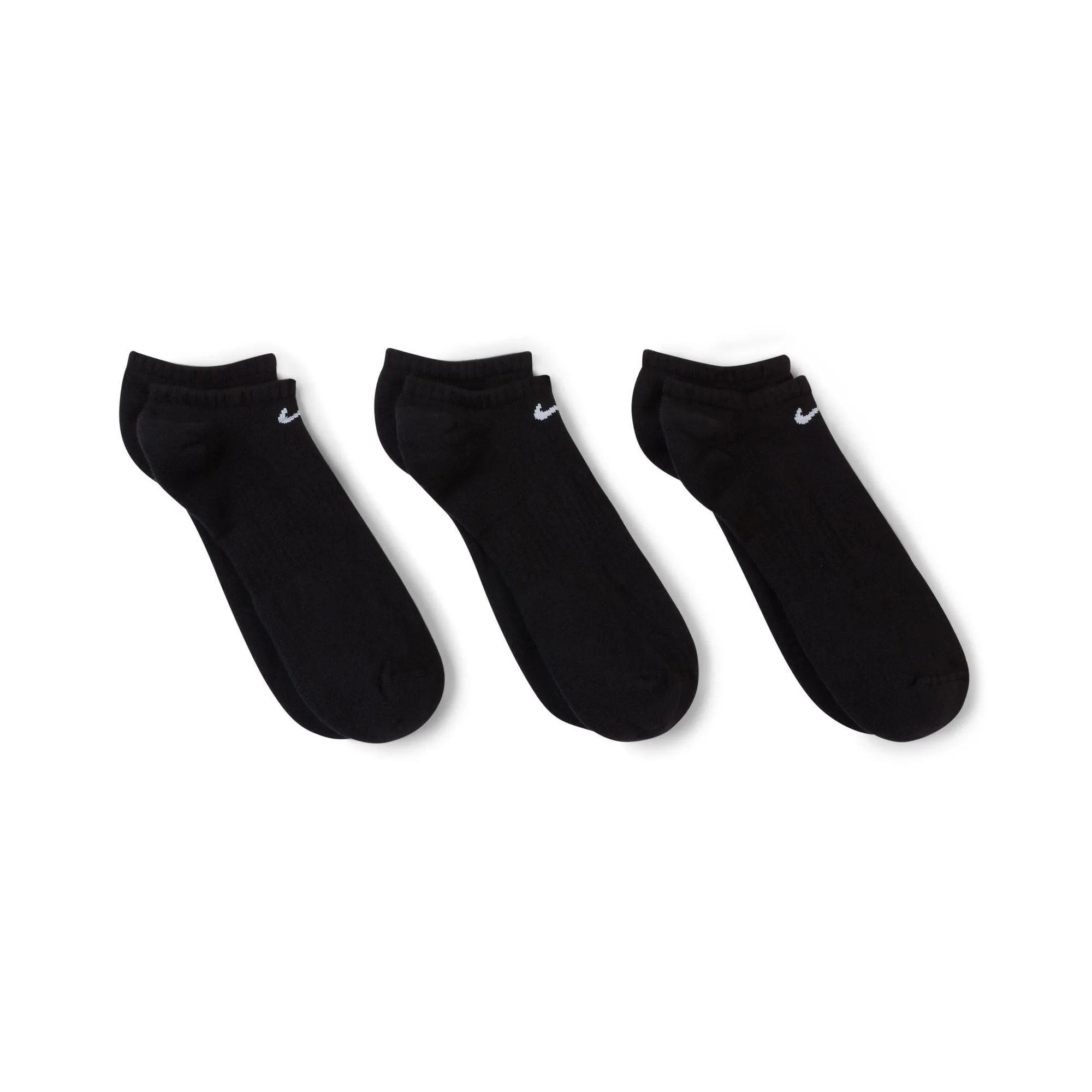 NO-SHOW SOCKS "BLACK" (3 PACK)