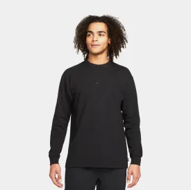 NSW Premium Essentials Mens Long Sleeve Shirt (Black)