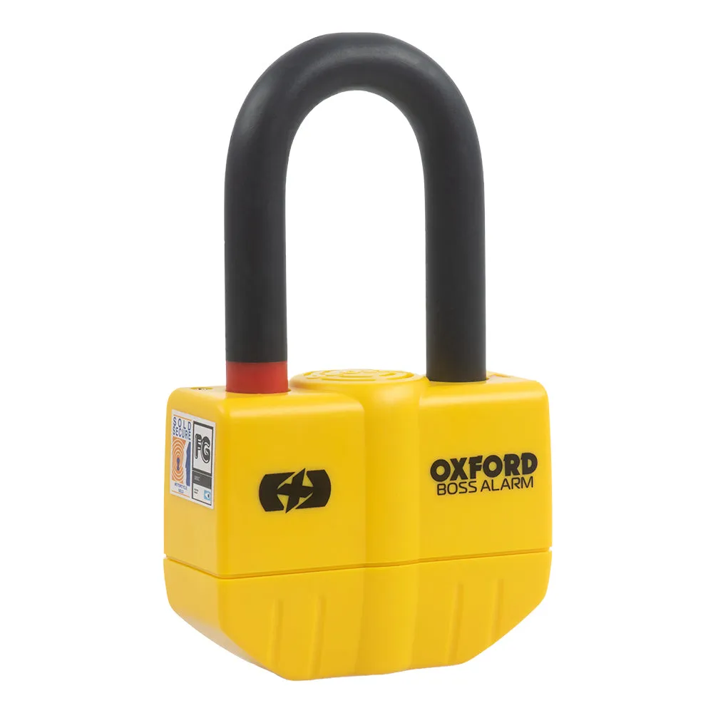 Oxford Boss Alarm 14mm Disc High Security Bike Lock