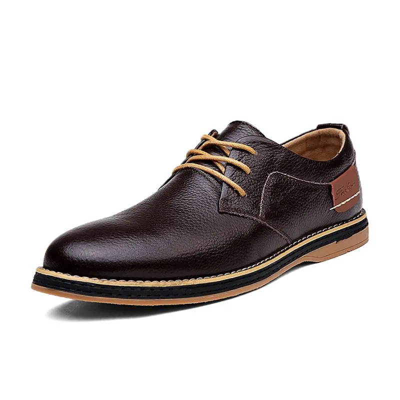 Pologize™ Faux Leather Oxford Shoes