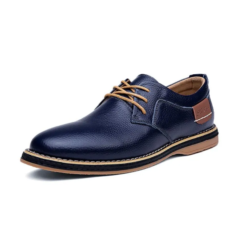 Pologize™ Faux Leather Oxford Shoes