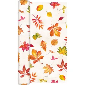 Scattered Foliage Paper Table Runner