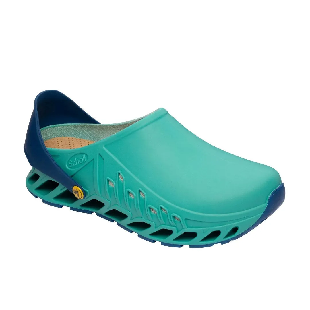 Scholl Evoflex  - Unisex Clogs Green, Size 42