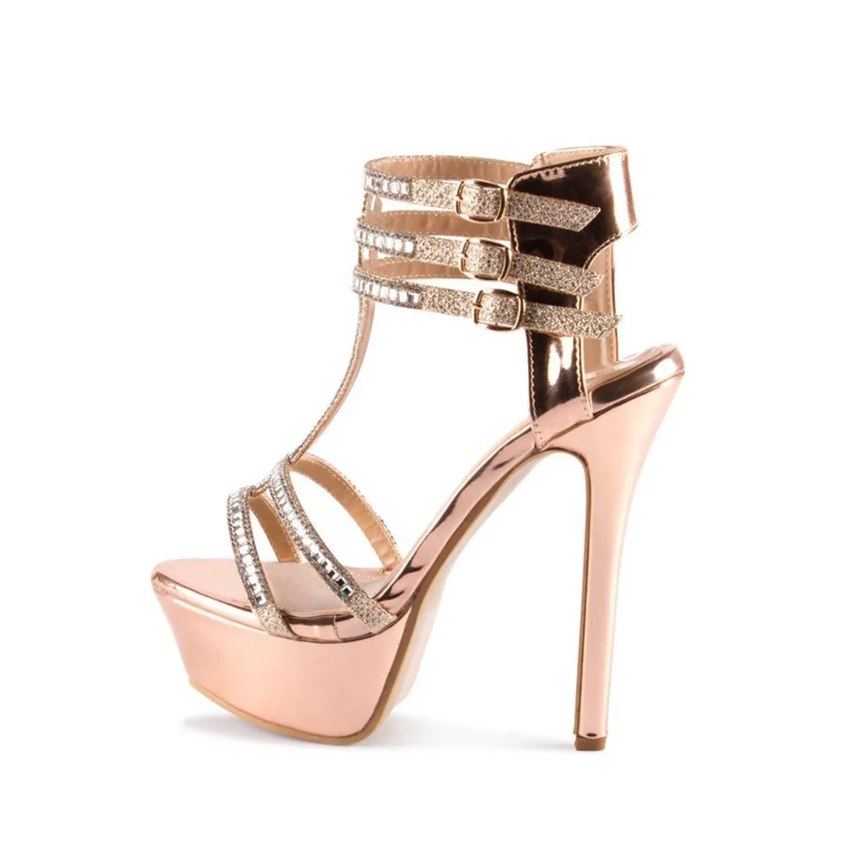 Sienna high heel platform sandal