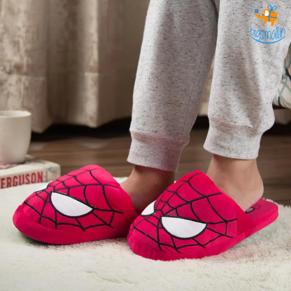 Spiderman Plush Slippers (UK 3 - 7)