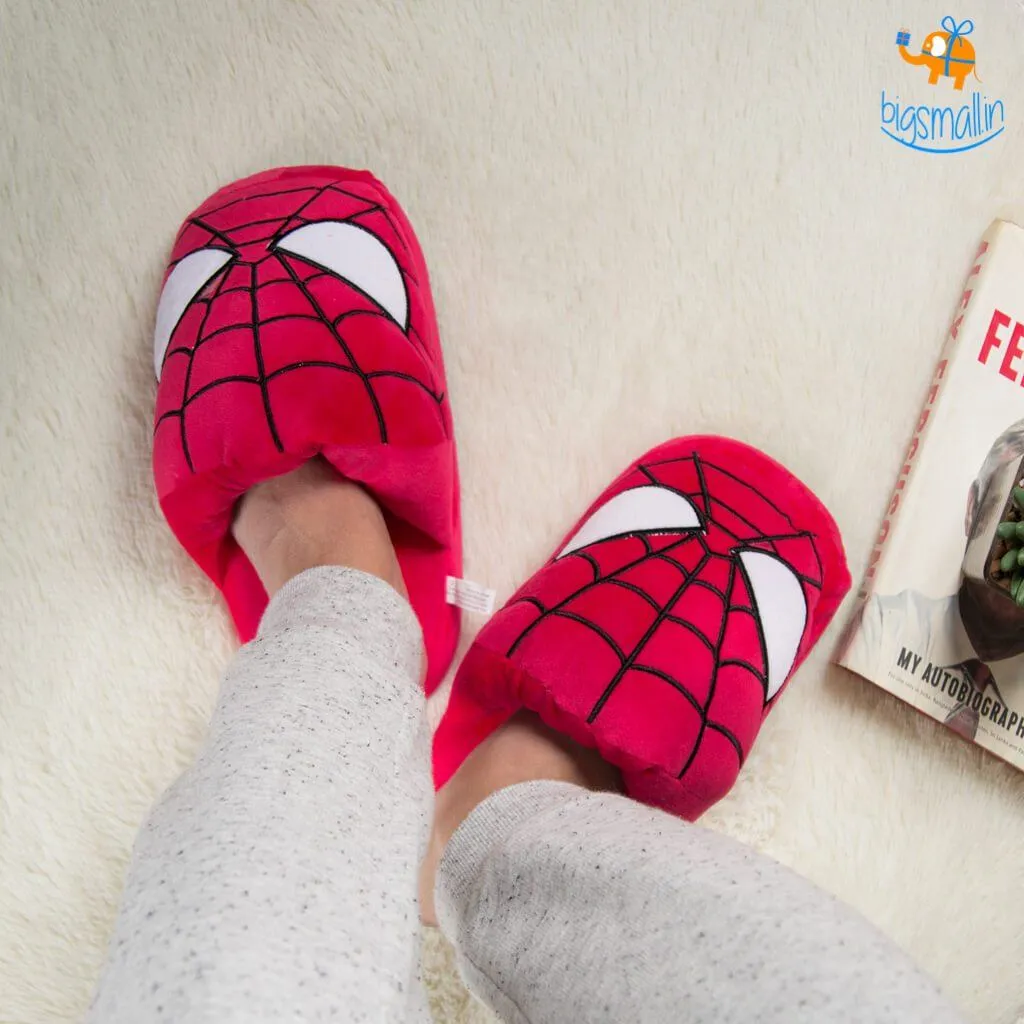 Spiderman Plush Slippers (UK 3 - 7)