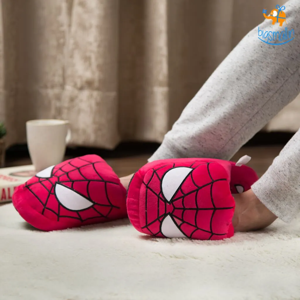 Spiderman Plush Slippers (UK 3 - 7)