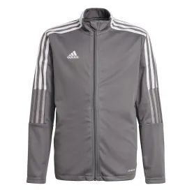 Sweatshirt For Kids Adidas Tiro 21 Track Gray Gm7311 152Cm