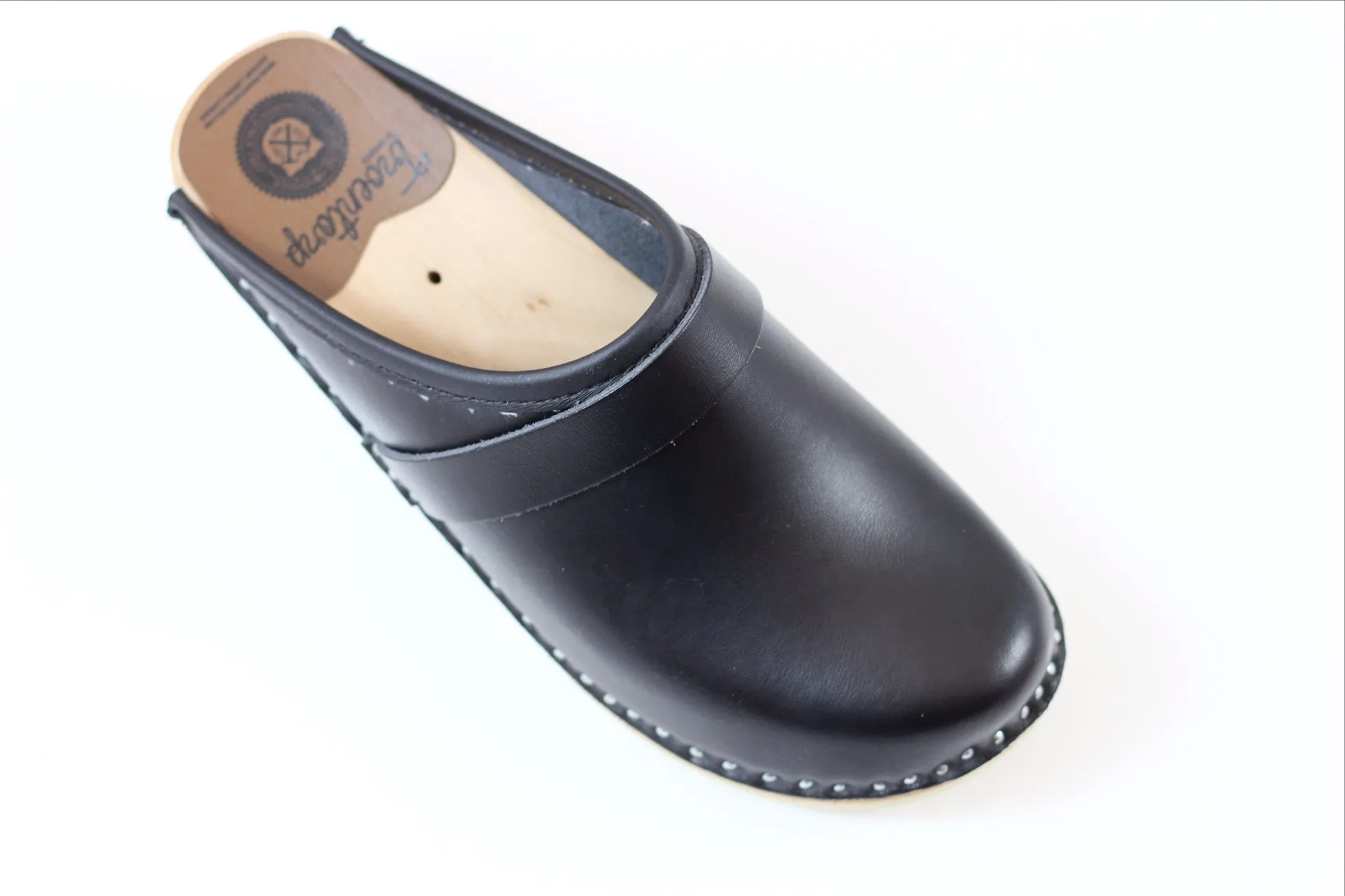 Troentorp Women's Davinci Clog - Black Calf